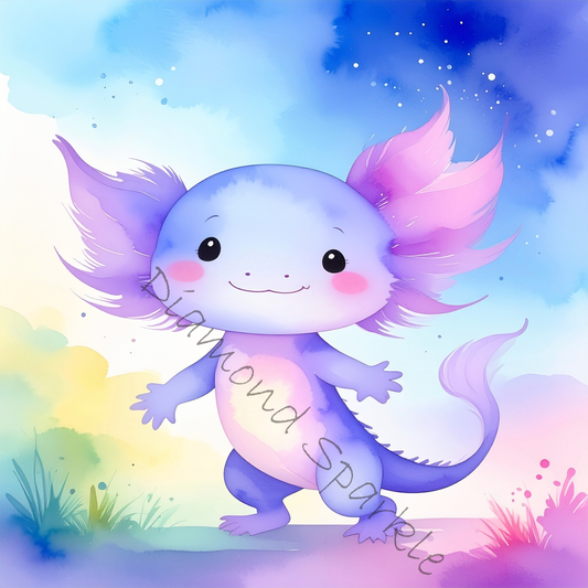 Diamond Painting "Axolotl" 60x60cm DS-95