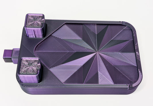 Diamond Painting "Schiffchen Black purple" Zubehör