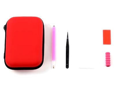 Diamond Painting "Etui Rot"