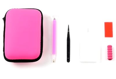 Diamond Painting "Etui Pink"