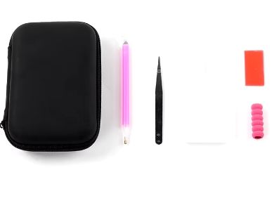 Diamond Painting "Etui in schwarz"