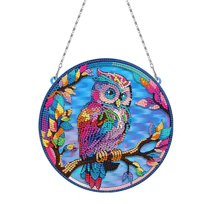 Diamond Painting "Sonnenfänger Eule"