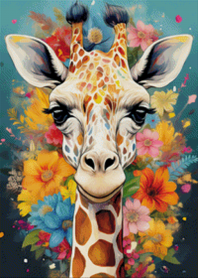 Diamond Painting "Giraffe" 50x70cm DS-63