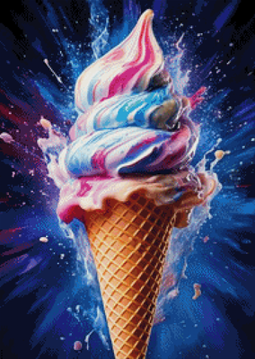 Diamond Painting "Softice" 50x70cm DS-59