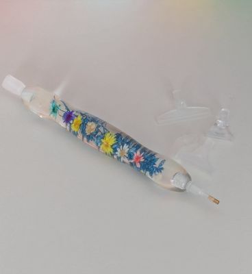 Diamond Painting Stift "Flower blue"