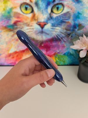 Diamond Painting Stift "Glitzer mit Metallspitze"