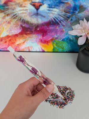 Diamond Painting Stift "Flower purple"