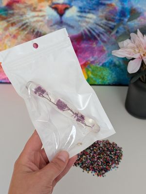 Diamond Painting Stift "Flower purple"