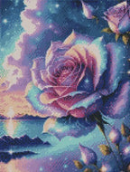 Diamond Painting Bild " Traum Rose" 40x50cm DS-017