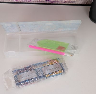 Diamond Painting "Aufbewahrungsbox für Stifte"