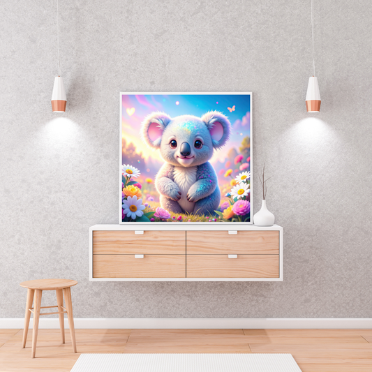 Diamond Painting Bild "Koala Chompy"  50x50cm (inkl. Fairy Dust Steinen) DS-102