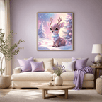 Diamond Painting Bild " Christmas-Fia" 50x50cm +AB&Fairy Dust DS-109