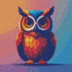 Diamond Painting Bild "Buhu" 20x20cm DS-110