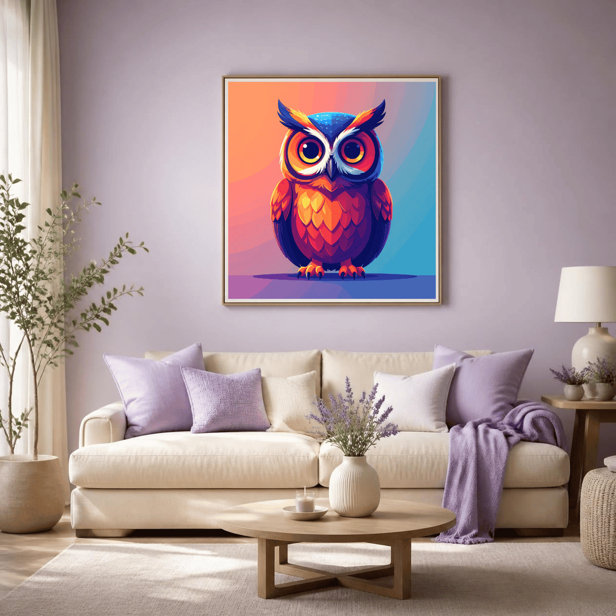 Diamond Painting Bild "Buhu" 20x20cm DS-110
