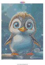 Diamond painting picture "Little Pippin" 30x40 cm DS-1
