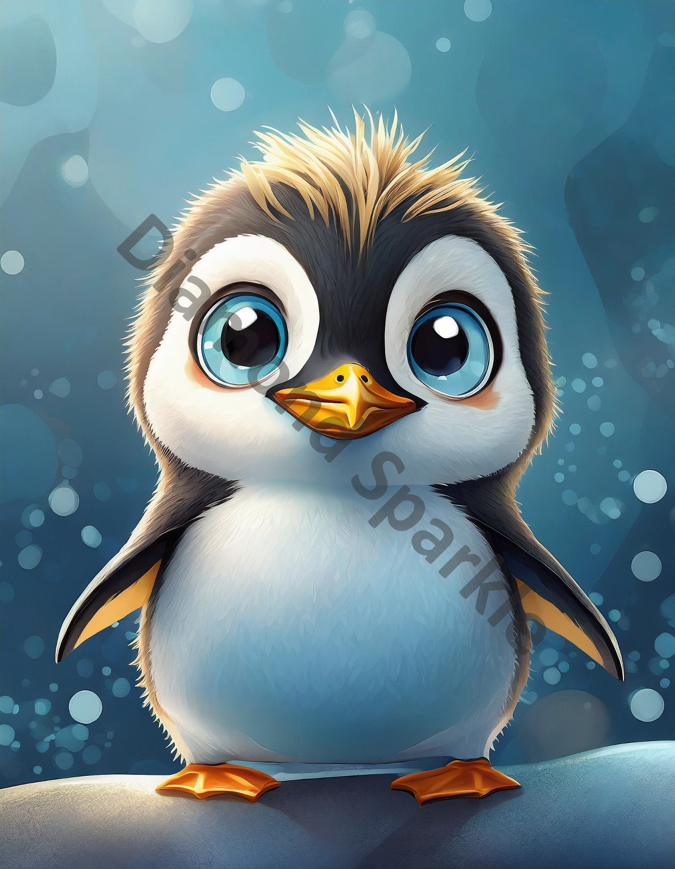 Diamond painting picture "Little Pippin" 30x40 cm DS-1