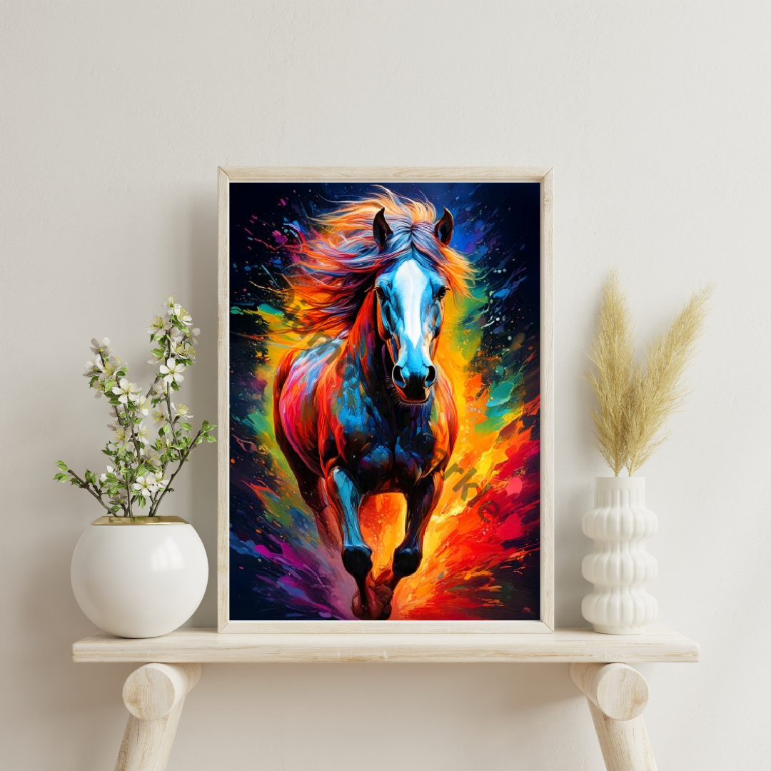 Diamond painting "Horse full color" 50x70cm DS-56