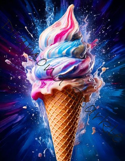 Diamond Painting "Softice" 50x70cm DS-59