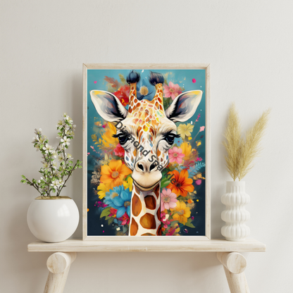 Diamond Painting "Giraffe" 50x70cm DS-63