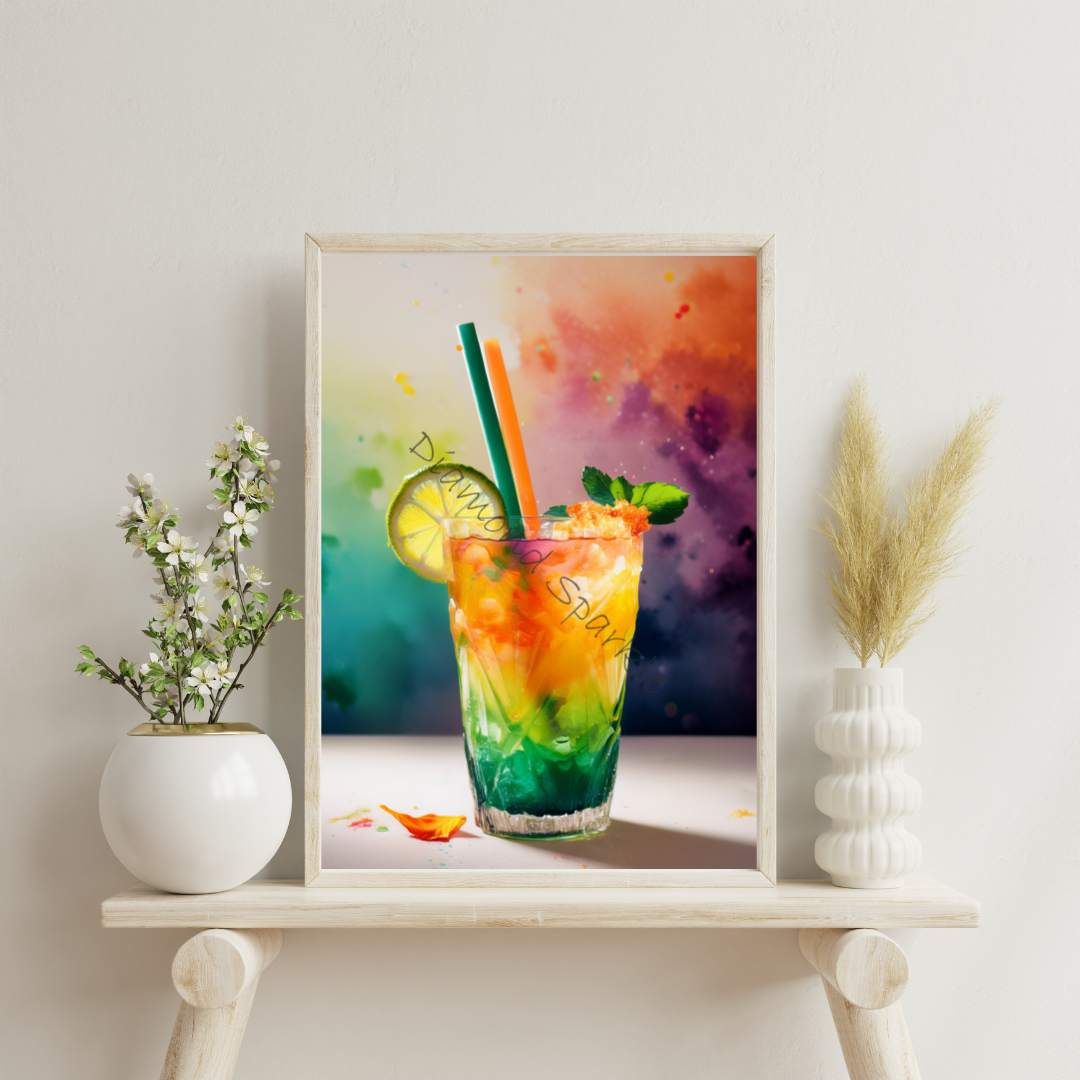 Diamond painting picture "Cocktail" DS-76