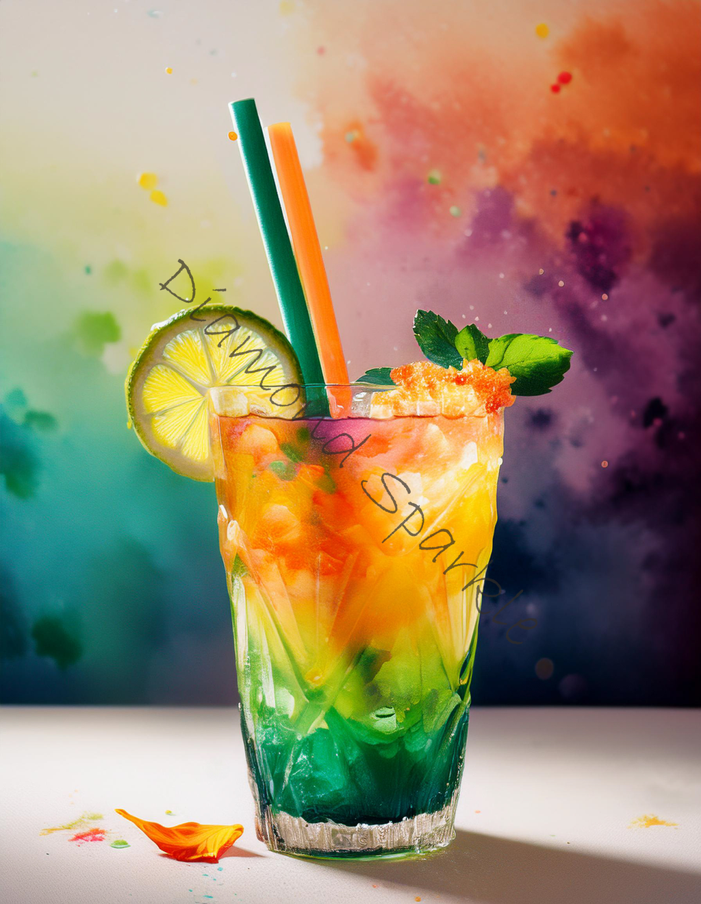 Diamond painting picture "Cocktail" DS-76