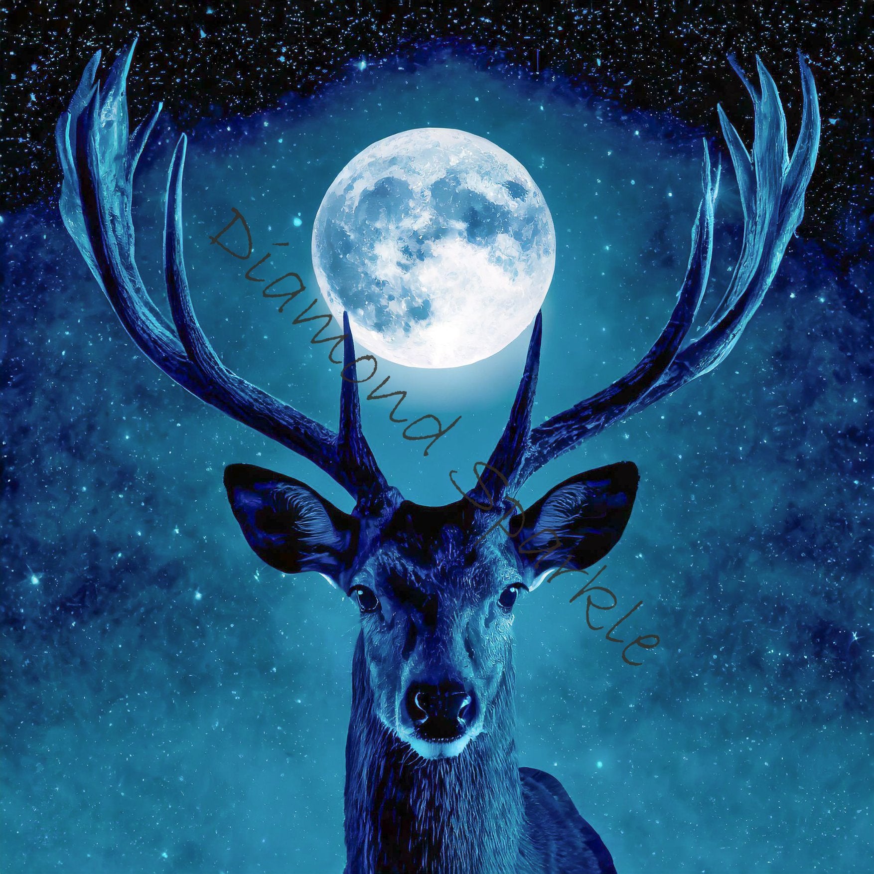 Diamond Painting "Hirsch" 80x80cm DS-79