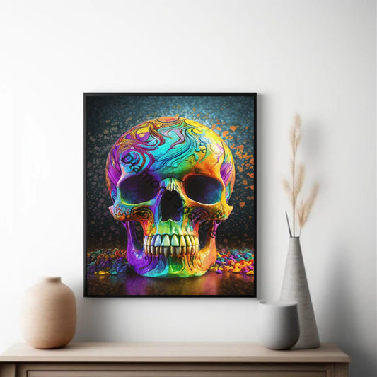 Diamond Painting Bild "Totenkopf" 50x70cm DS-8