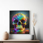 Diamond Painting Bild "Totenkopf" 50x70cm DS-8