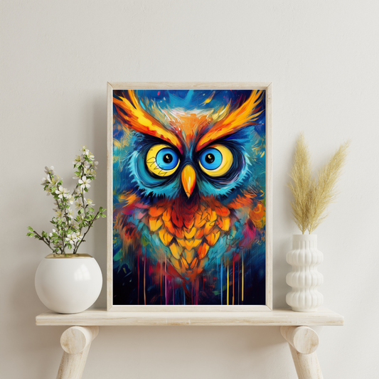 Diamond Painting Bild "Truces noctua" 50x70cm DS-87