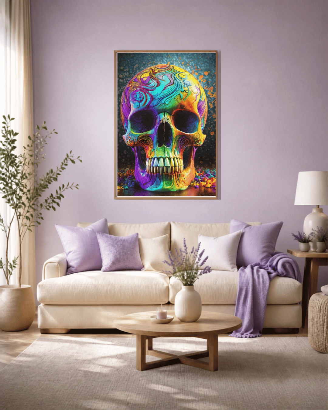 Diamond Painting Bild "Totenkopf" 50x70cm DS-8
