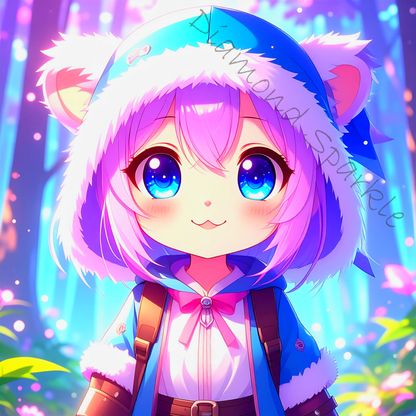 Diamond Painting "Cleo" 50x50cm DS-97