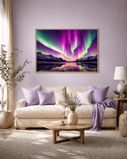 Diamond Painting Bild "Polarlichter" 80x60cm DS-99