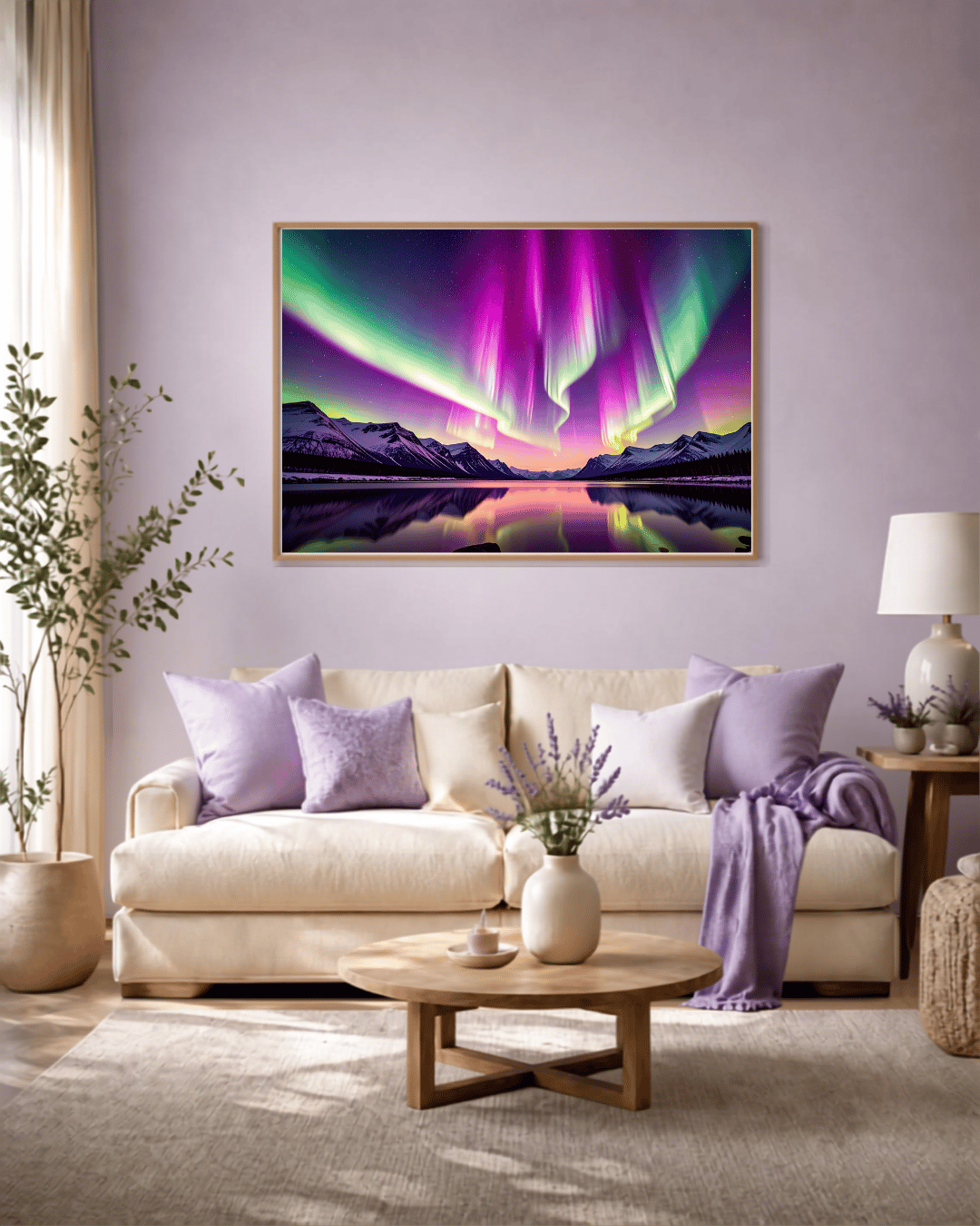 Diamond Painting Bild "Polarlichter" 80x60cm DS-99