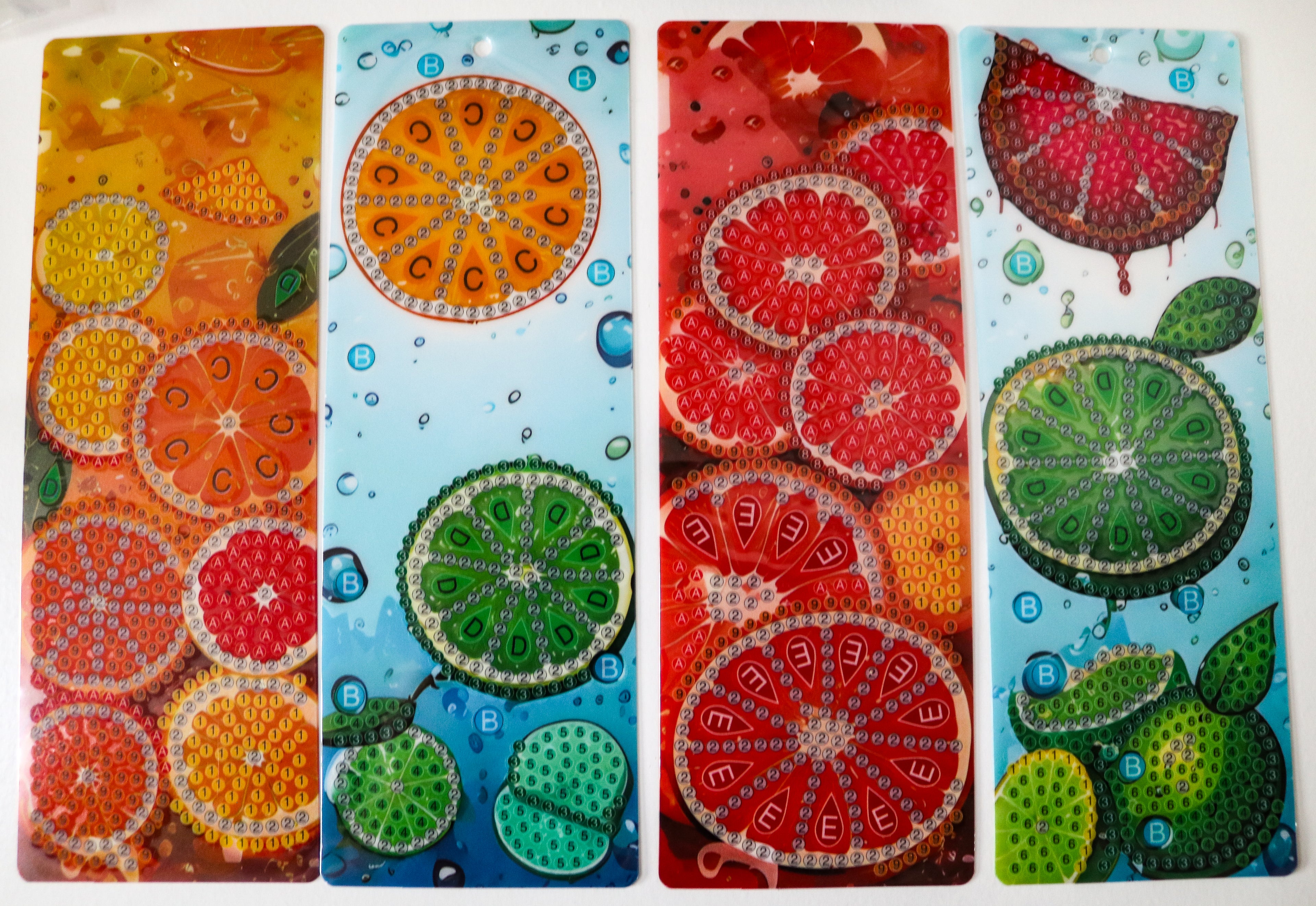 Diamond Painting Set "Lesezeichen Summer Splash"