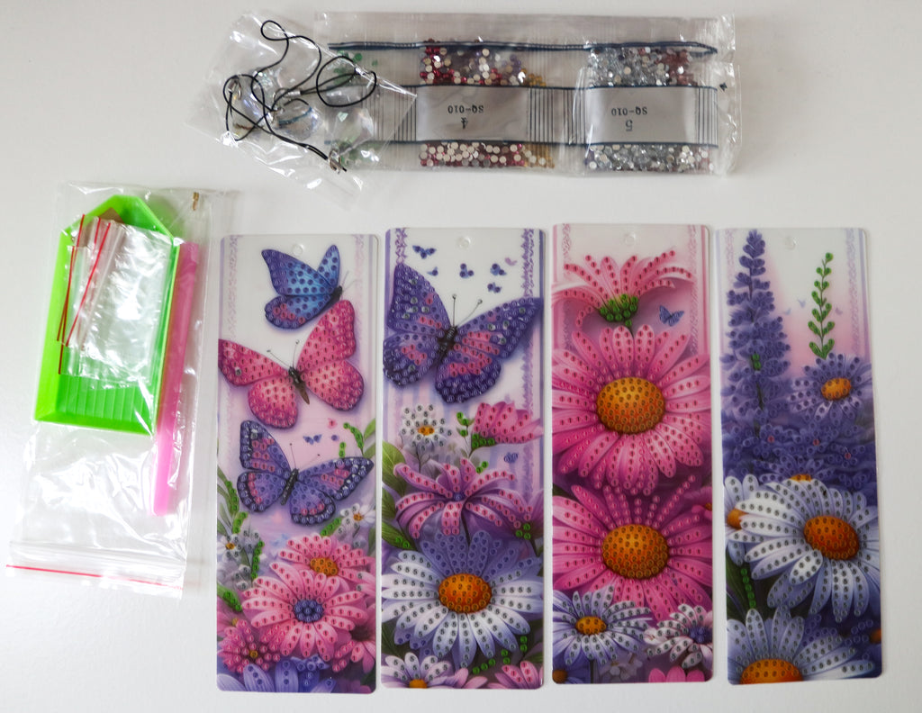 Diamond Painting Set "Lesezeichen Seelenschmeichler"