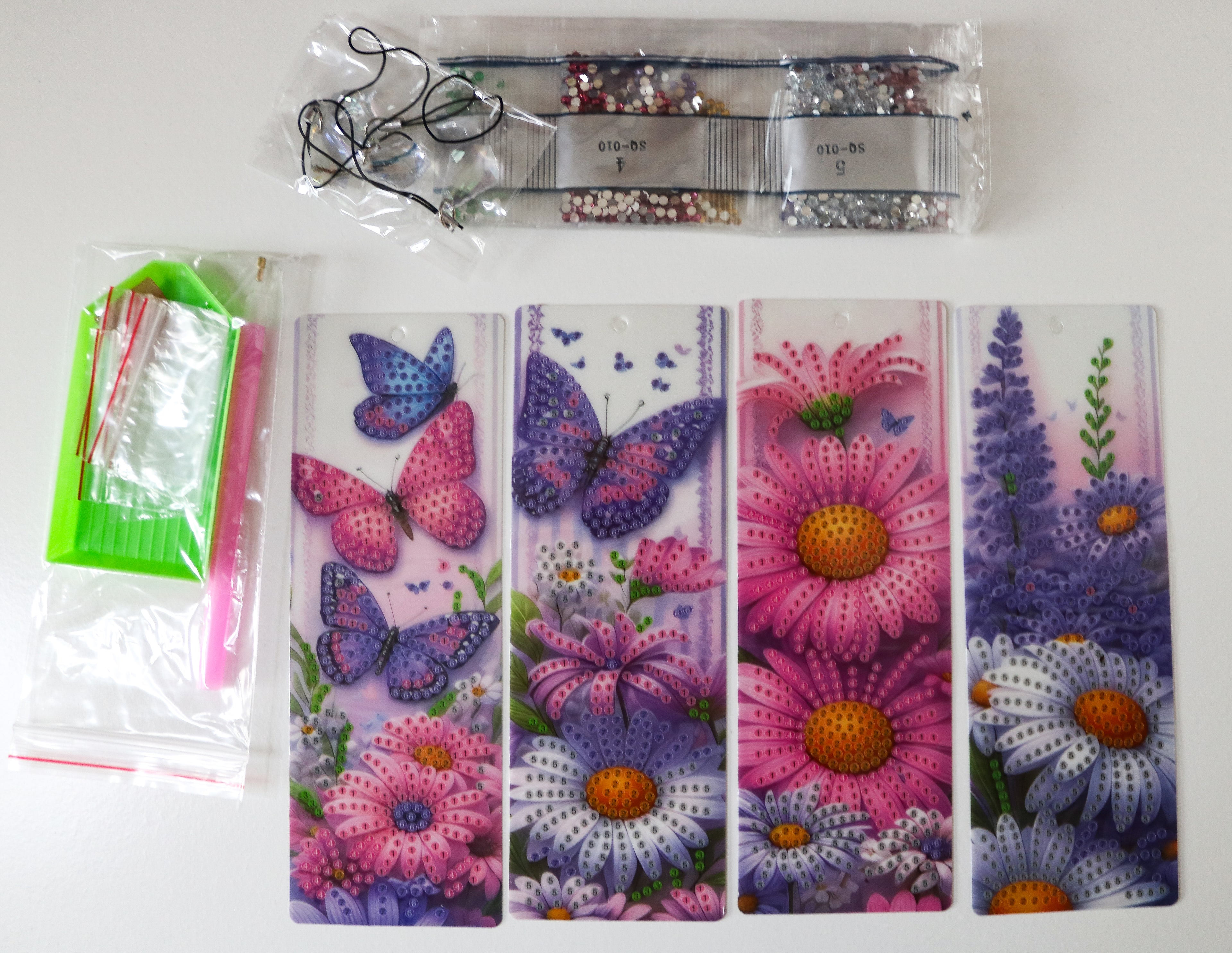 Diamond Painting Set "Lesezeichen Seelenschmeichler"