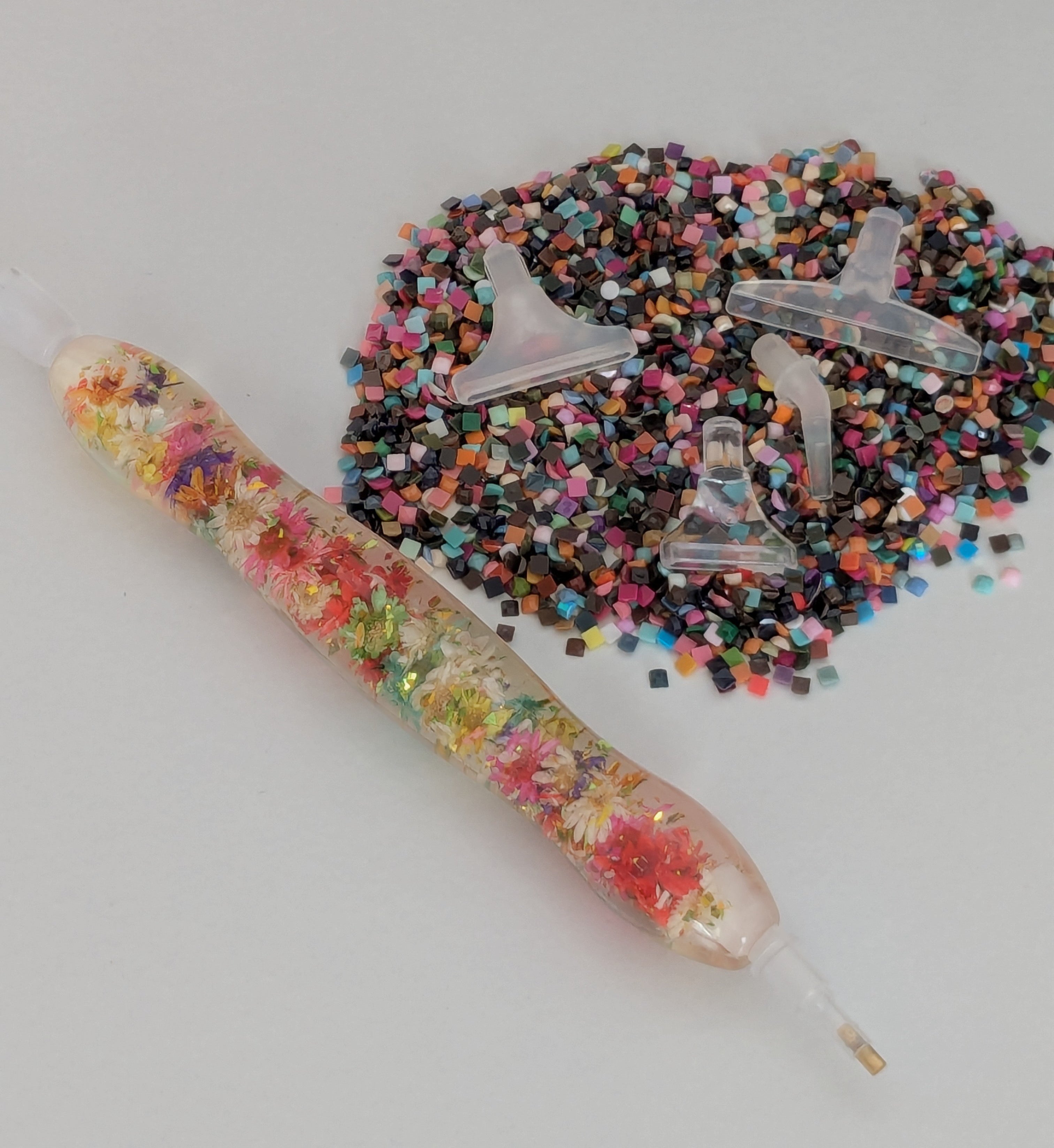 Diamond Painting Stift "Flower colorful"