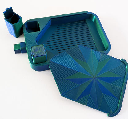 Diamond Painting "Schiffchen Blue green" Zubehör