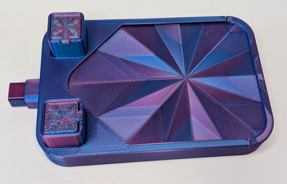 Diamond Painting "Schiffchen- Blue purple" Zubehör