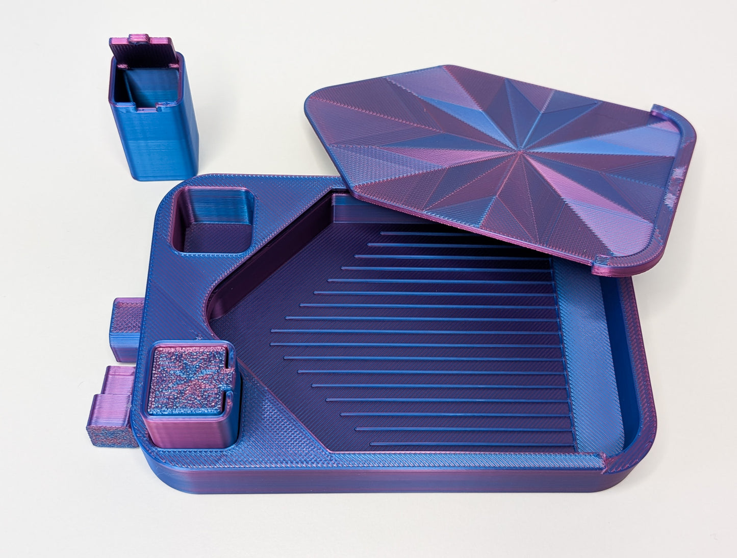 Diamond Painting "Schiffchen- Blue purple" Zubehör