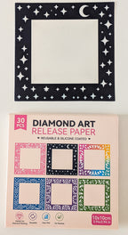 Diamond Painting "Cover Paper schwarz" Z44