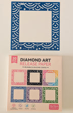 Diamond Painting "Cover Paper blau" Z41